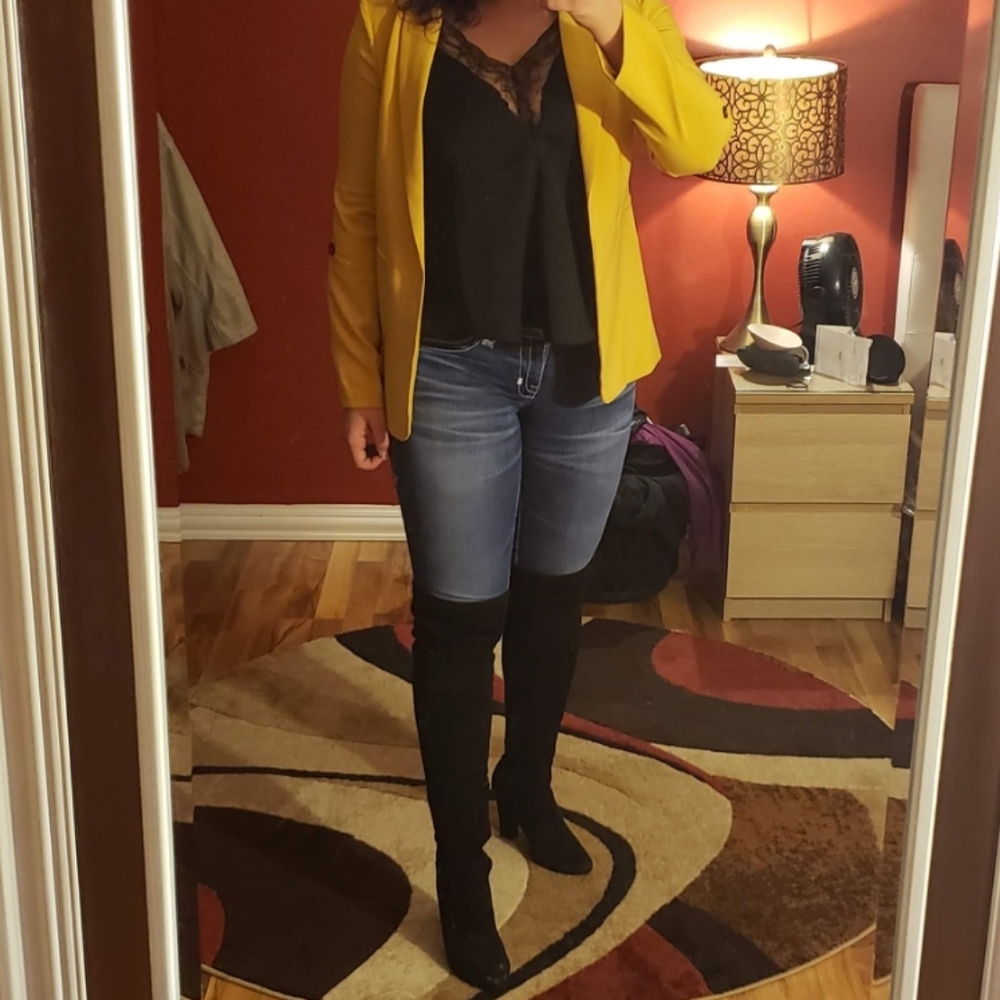 Black Over-the-knee Boots